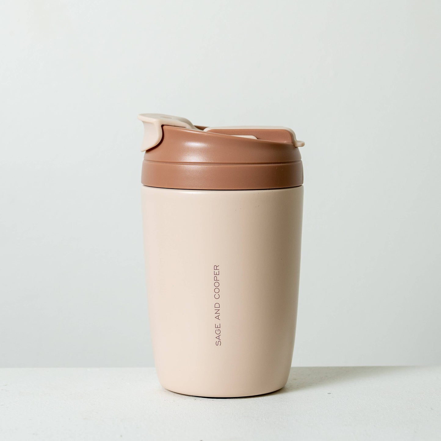 Olive Reusable Cup: Sky/Carolina Blue