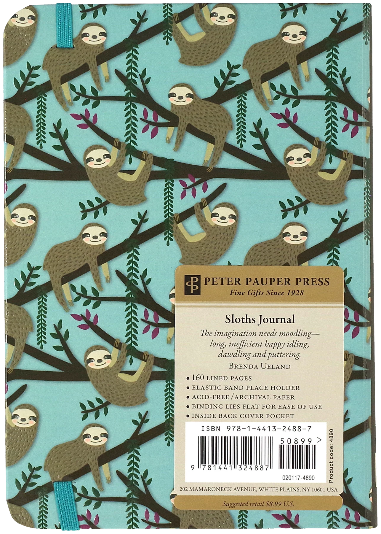 Sloths Small Journal