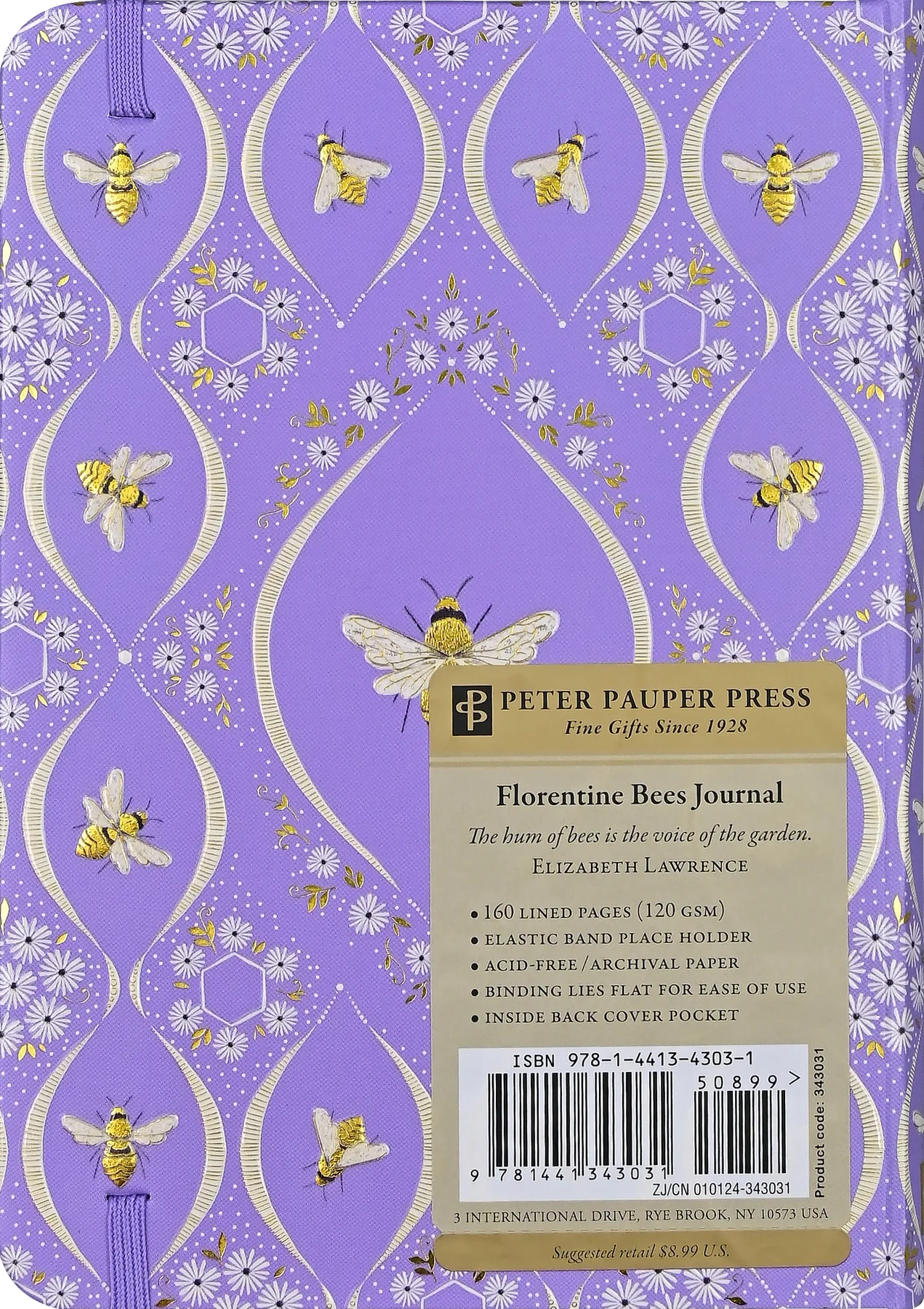 Florentine Bees Small Journal