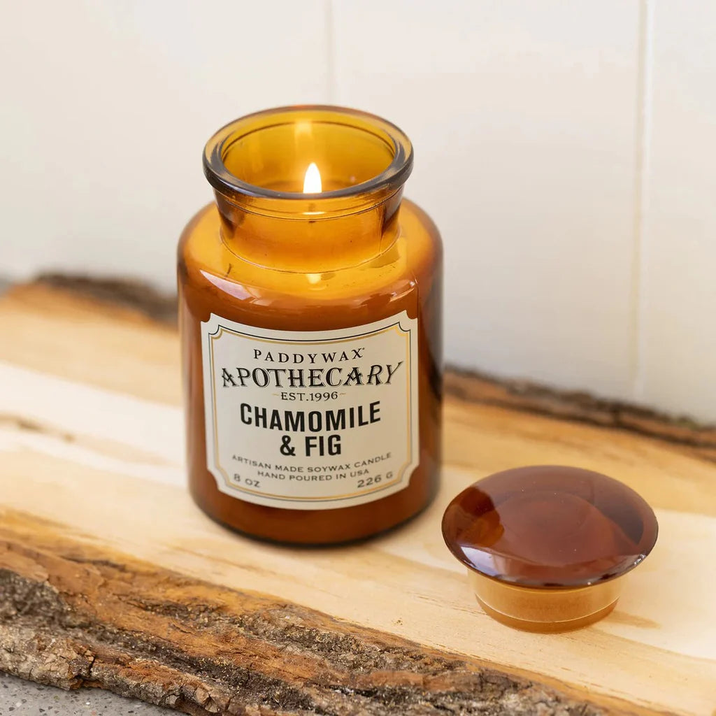 Paddywax Apothecary Candle - Chamomile + Fig