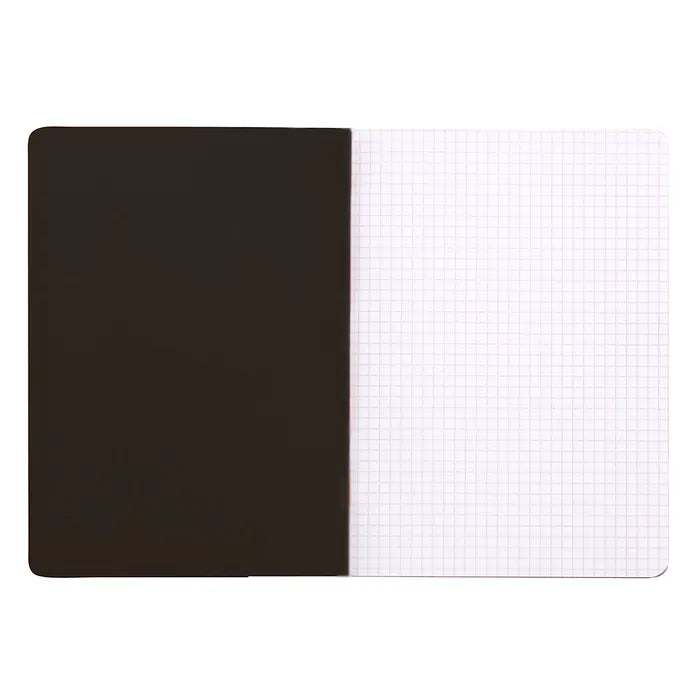 Rhodia Cahier Notebook A5 5x5 Grid Black