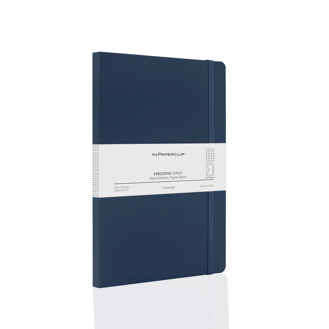 Executive Series - A5 Notebook Soft Cover 80 GSM