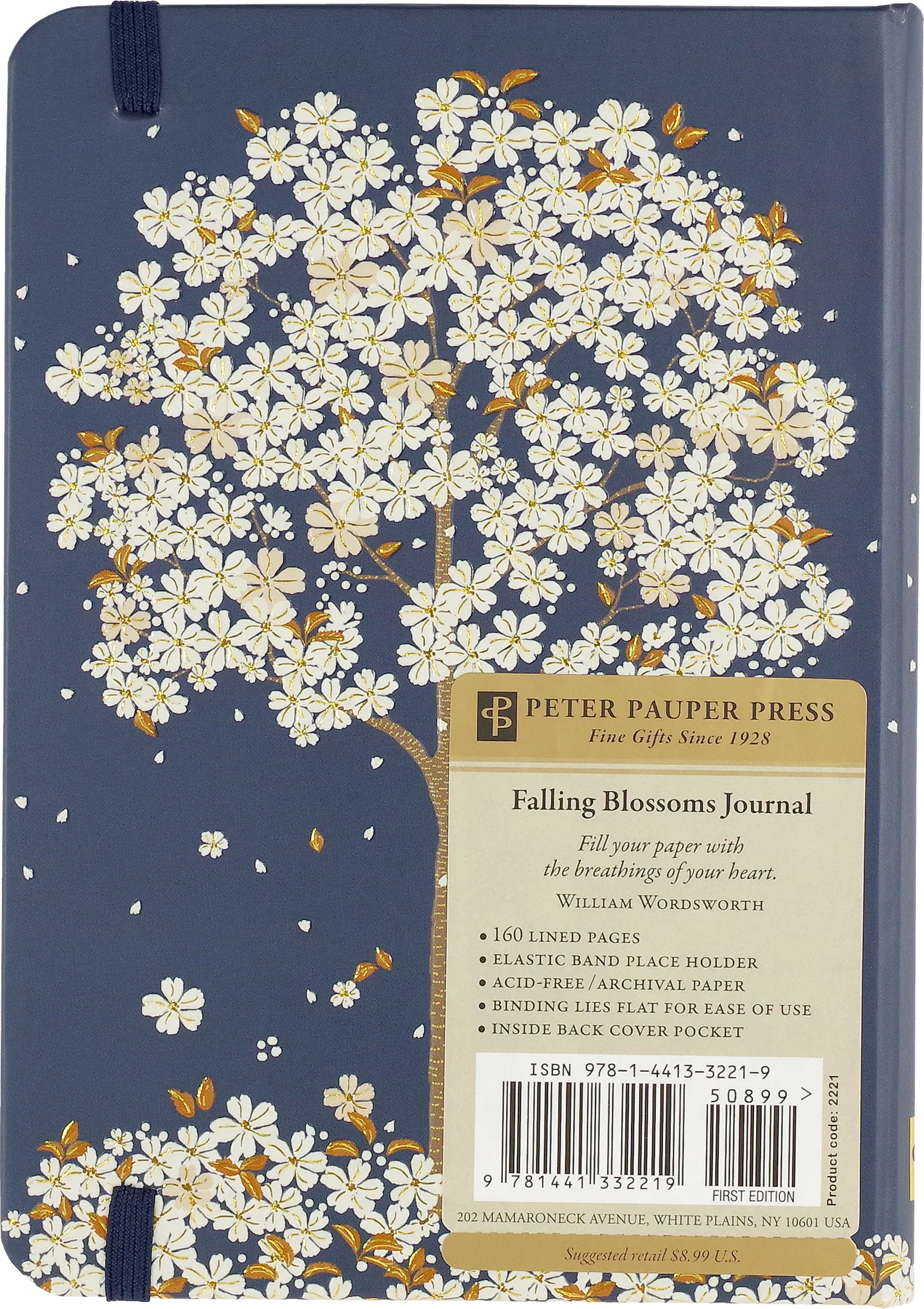 Falling Blossoms Small Journal