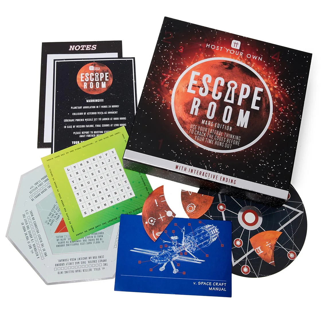 Host Your Own Escape Room - Mars Edition