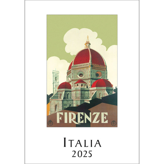 Italia Large Wall Calendar 2025