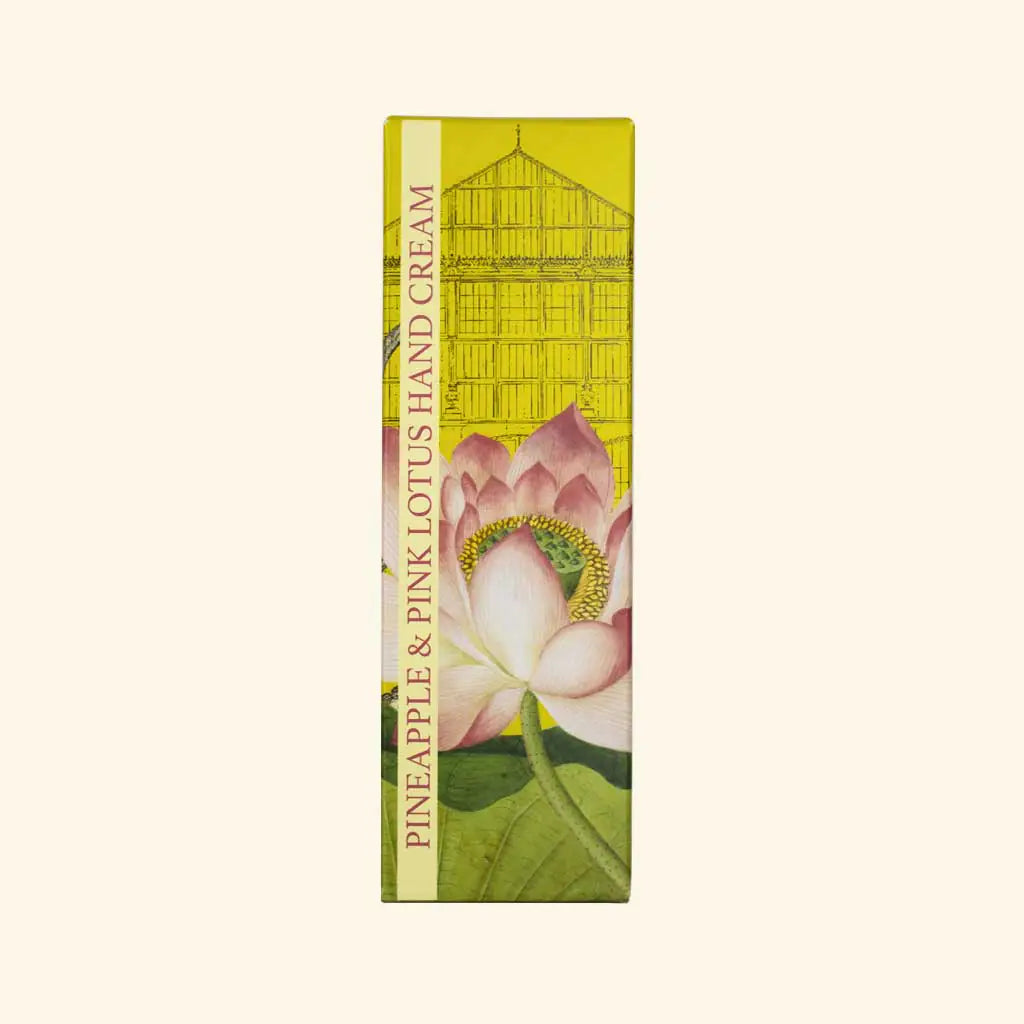 Kew Gardens Pineapple and Pink Lotus Hand Cream