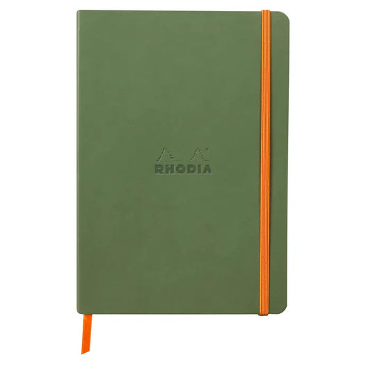 Rhodia - Rhodiarama Notebook Softcover A5 Ruled Sage