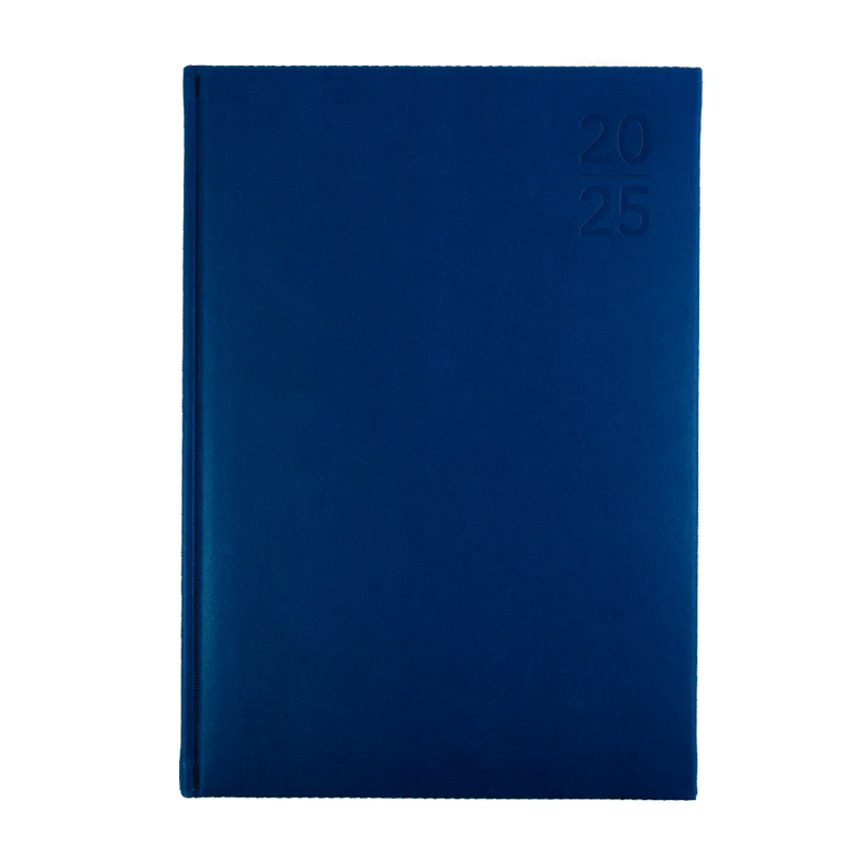 Silhouette A5 Day to Page 2025 Diary - Navy