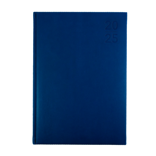 Silhouette A5 Day to Page 2025 Diary - Navy