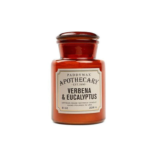 Paddywax Apothecary Candle - Verbena + Eucalyptus