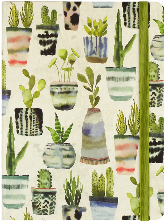 Watercolor Succulents Journal