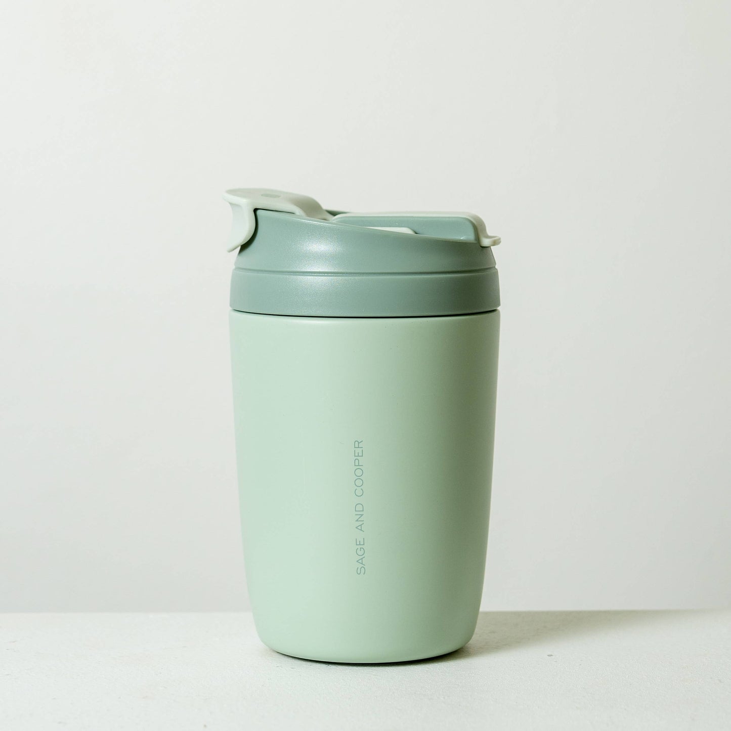 Olive Reusable Cup: Sky/Carolina Blue