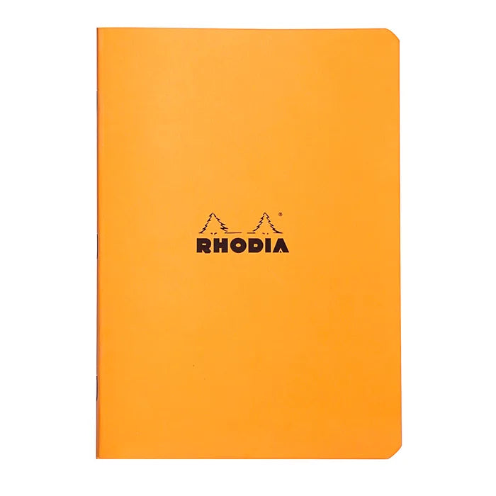 Rhodia Cahier Notebook A5 5x5 Grid Orange