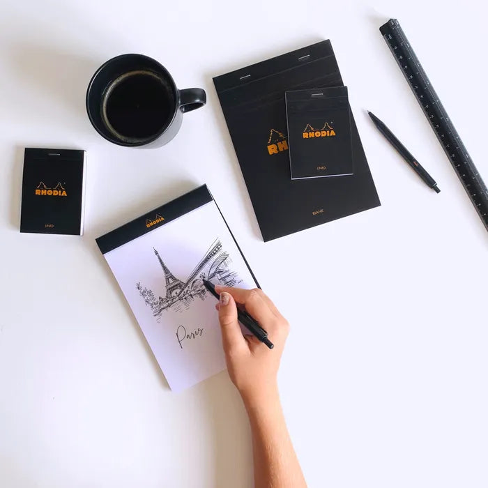 Rhodia - No.18 Pad A4 Blank Black