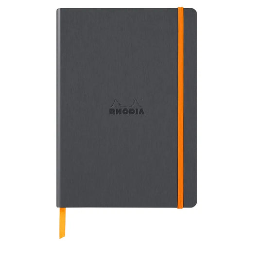 Rhodia - Rhodiarama Notebook Softcover A5 Dot Grid Titanium