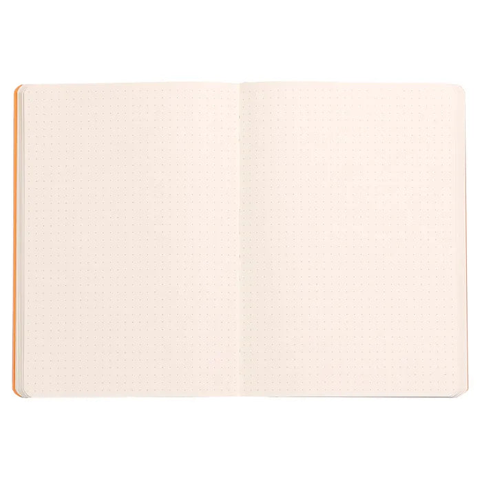 Rhodia - Rhodiarama Notebook Softcover A5 Dot Grid Titanium