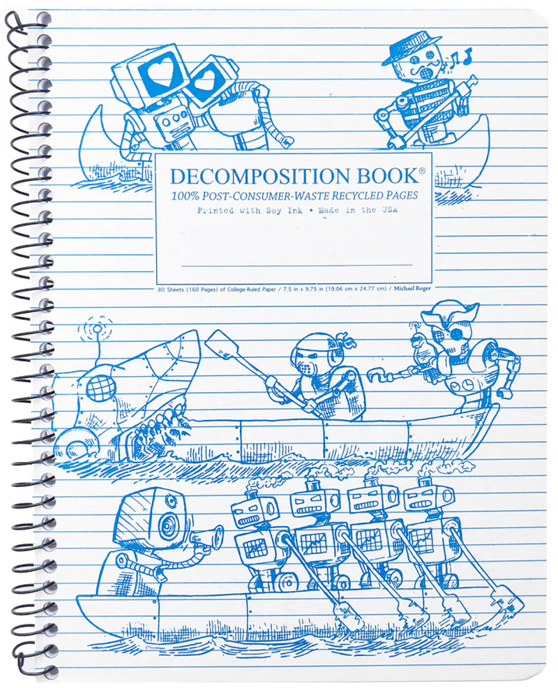 Decomposition Notebook Large - Spiral