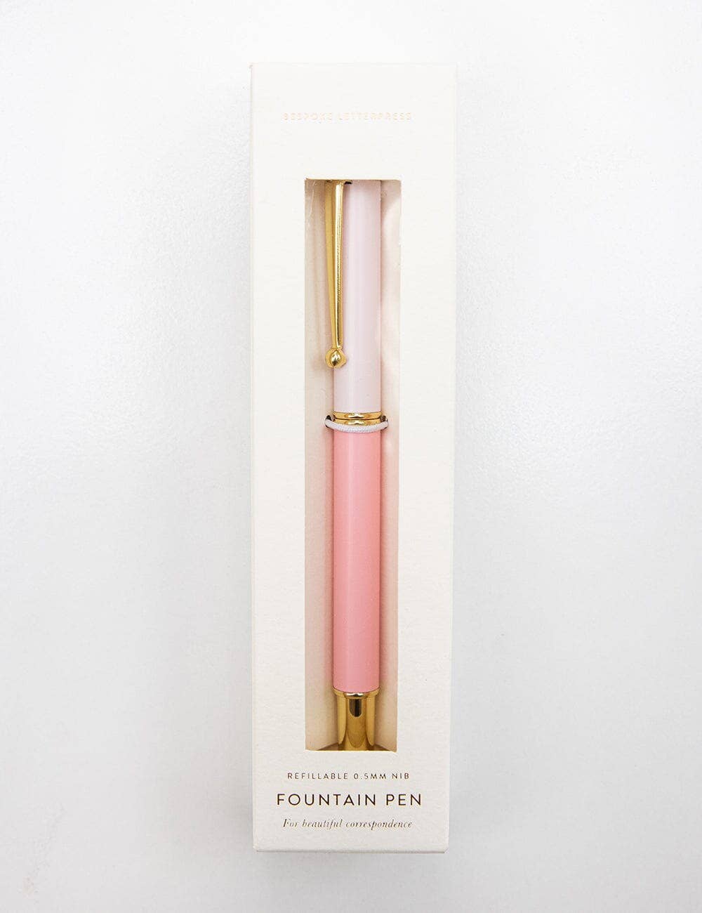 Pink Fountain Pen (Boxed)