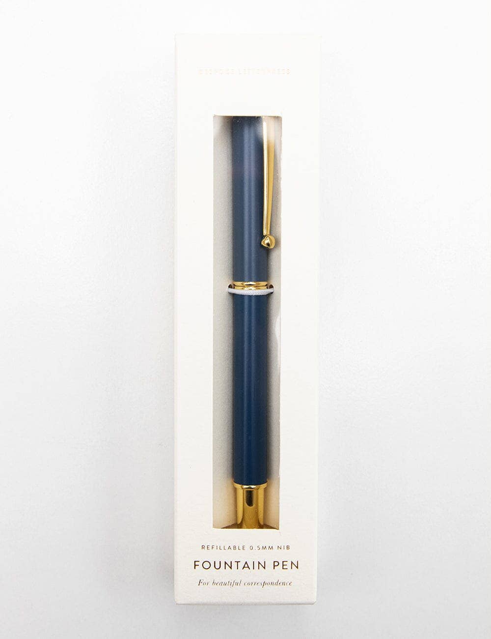 Dark Navy Fountain Pen (Boxed)