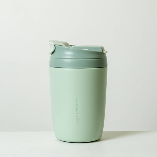 Olive Reusable Cup: Sage/Fern